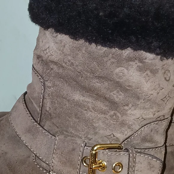 Authentiv Louis Vuitton Snowball Snow Boots/PreOwned/5 1/2-6 Good - Picture 11 of 17
